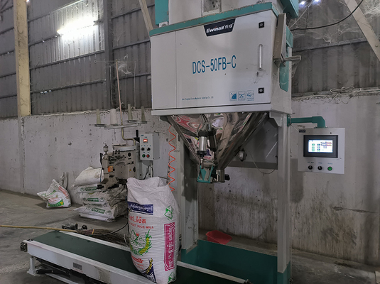 Ewinall DCS-50FB-C Automatic Manual Rice Packing Machine 5kg 10kg 15kg 25kg