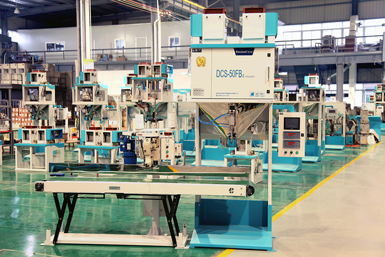 2.5 - 50kg Manual Automatic Rice Packing Machine For Rice Mill DCS-50FB2