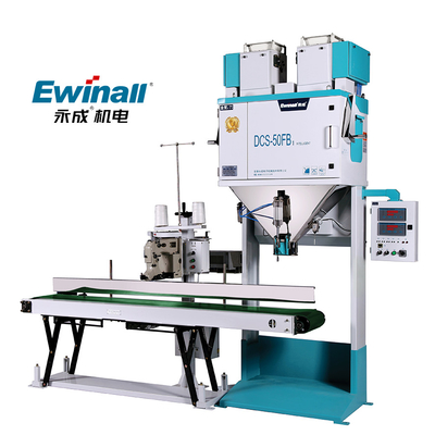 Automatic Quantitative Beans Packaging Machine 5 - 50KG For Sugar Feed Rice