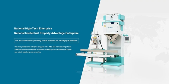 300kg BQC Electric Rice Packaging Machine Thermoforming Flour With Six Load Cell