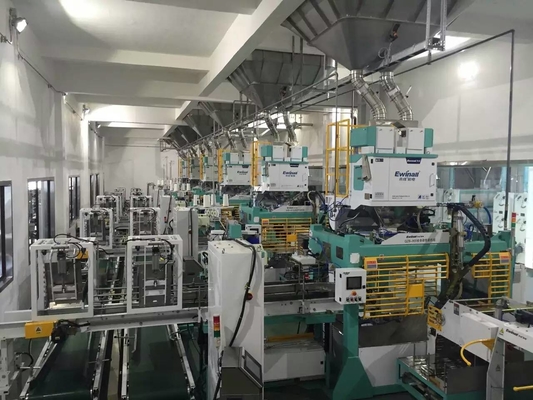 Vacuum Granular Fully Automatic Flour Packing Machine Woven Bag PLC 133L/ Min