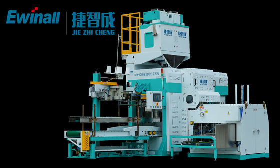 EWINALL High Speed Automatic Rice Packing Machine 25kg Animal Feeds 600 Bags / H
