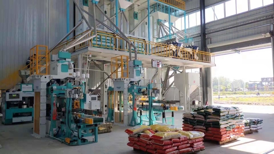 EWINALL High Speed Automatic Rice Packing Machine 25kg Animal Feeds 600 Bags / H