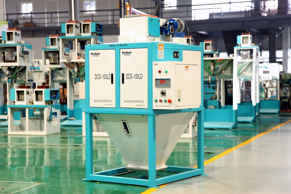 0.9KW Display FRK Blending Machine Wheat Mixing Paddy Rice Flow Scale 50HZ